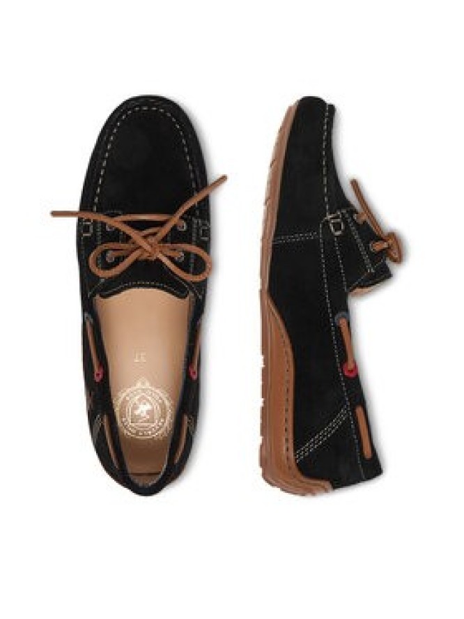 Beverly Hills Polo Club Mokasyny EO-WB-VIESTE-16 Czarny