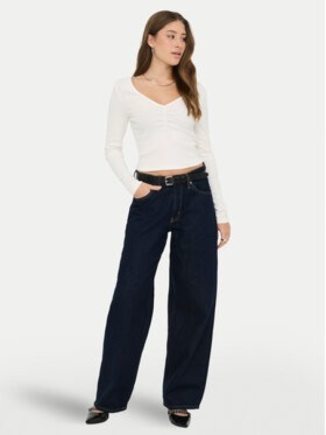 ONLY Bluzka Betty 15365756 Biały Standard Fit