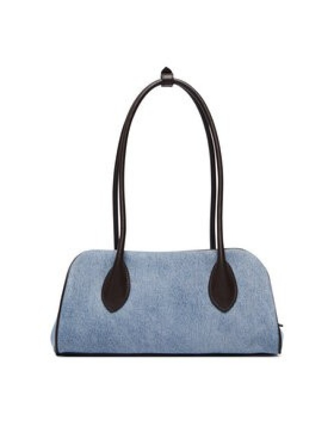 Calvin Klein Torebka Emblem Trio Denim Shoulder Bag LV04F3830G Niebieski