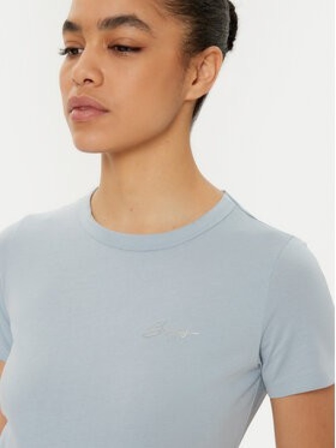 BOSS T-Shirt C_Elogo 50535322 Niebieski Regular Fit