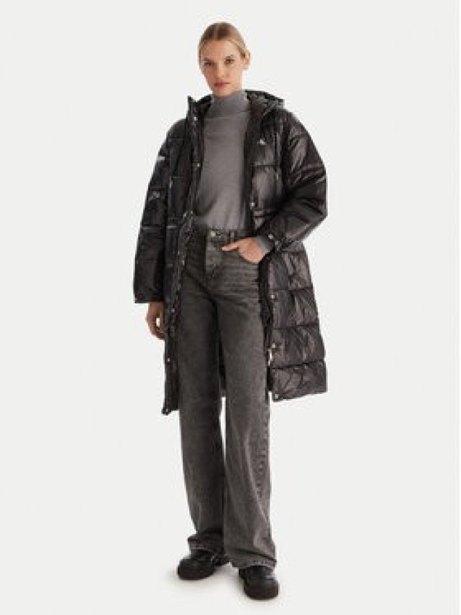 Calvin Klein Jeans Kurtka zimowa LV047D506G Czarny Relaxed Fit