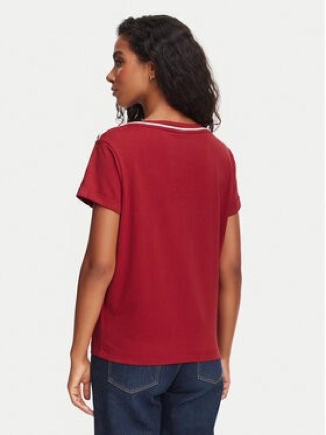 Guess T-Shirt W6YI58 K5317 Czerwony ciemny Regular Fit