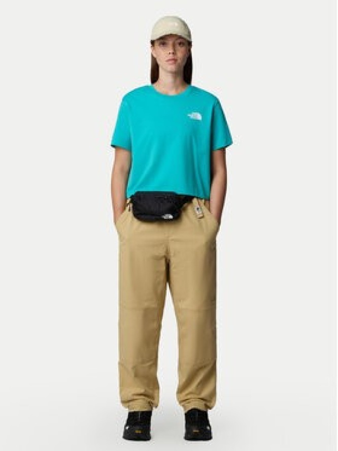 The North Face T-Shirt Simple Dome NF0A87U4 Niebieski Loose Fit