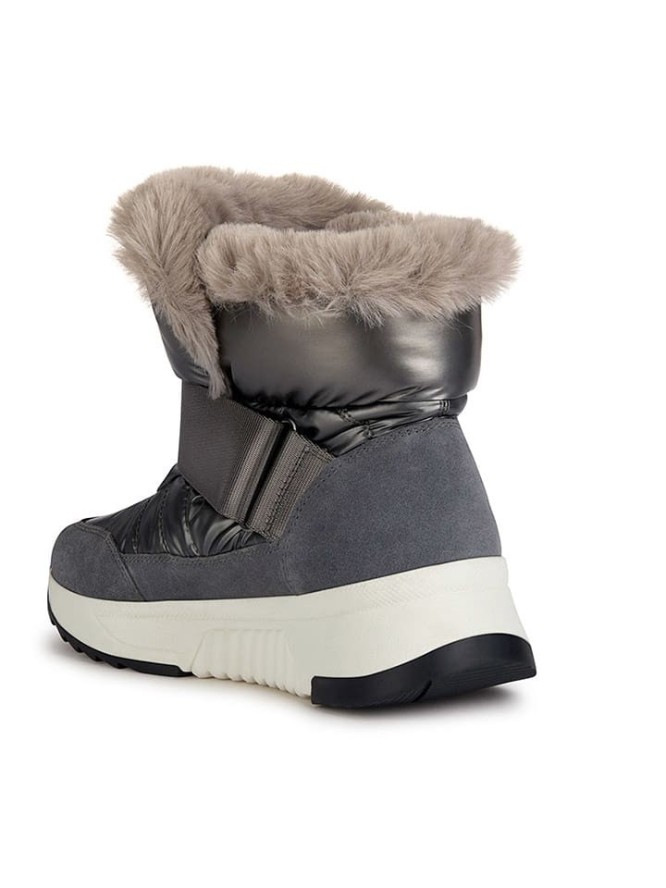 Geox Botki zimowe "Falena" w kolorze szarym rozmiar: 39