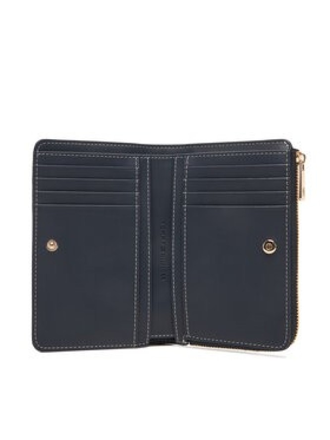 Tommy Hilfiger Portfel Th Icon Bifold Wallet Monoplay AW0AW18594 Granatowy