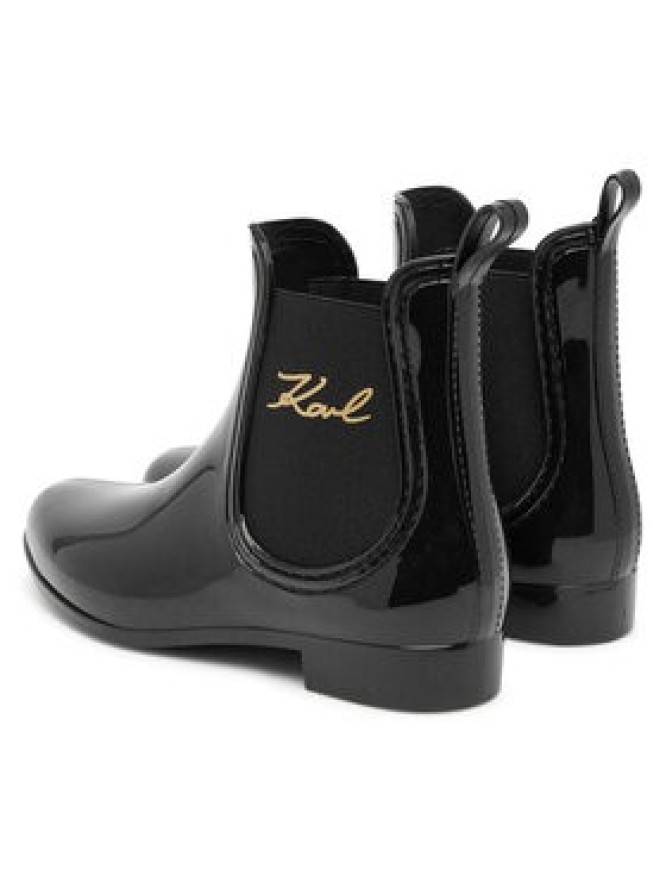 KARL LAGERFELD Kalosze Kalosh II KL94775 Czarny