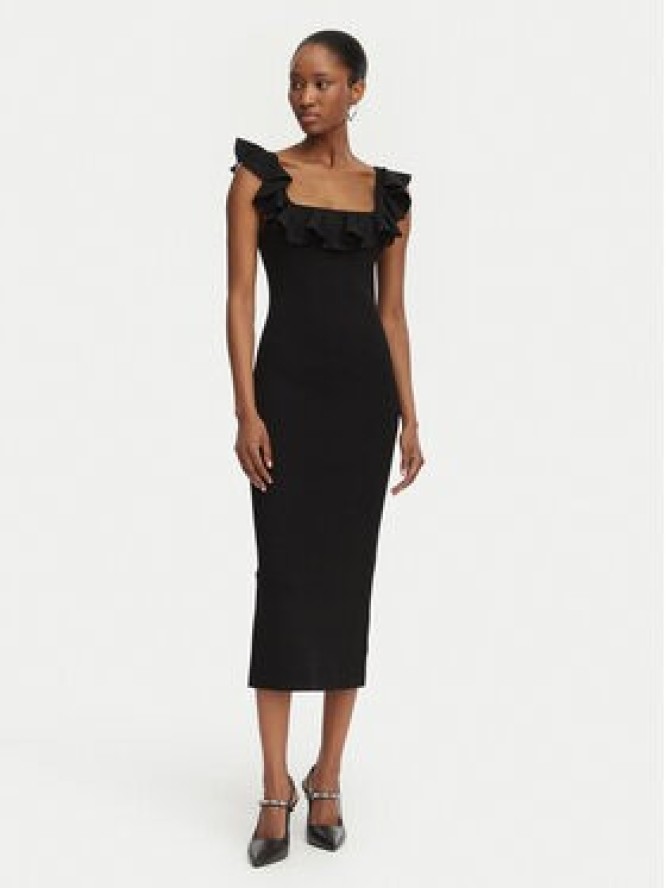 MICHAEL Michael Kors Sukienka codzienna MS683CG33D Czarny Slim Fit