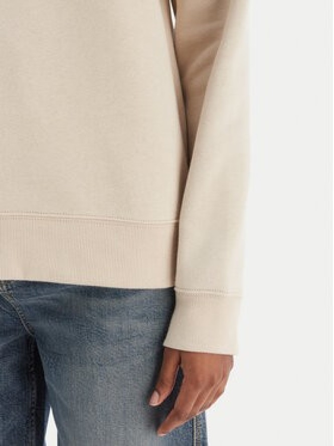 Tommy Jeans Bluza Flag DW0DW19959 Beżowy Regular Fit