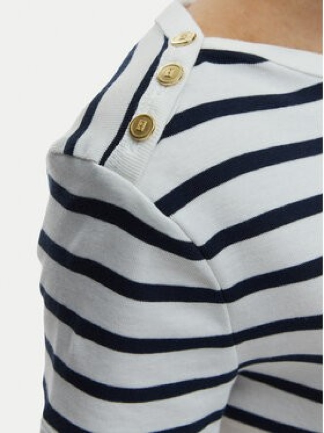 Tommy Hilfiger T-Shirt WW0WW49250 Écru Slim Fit