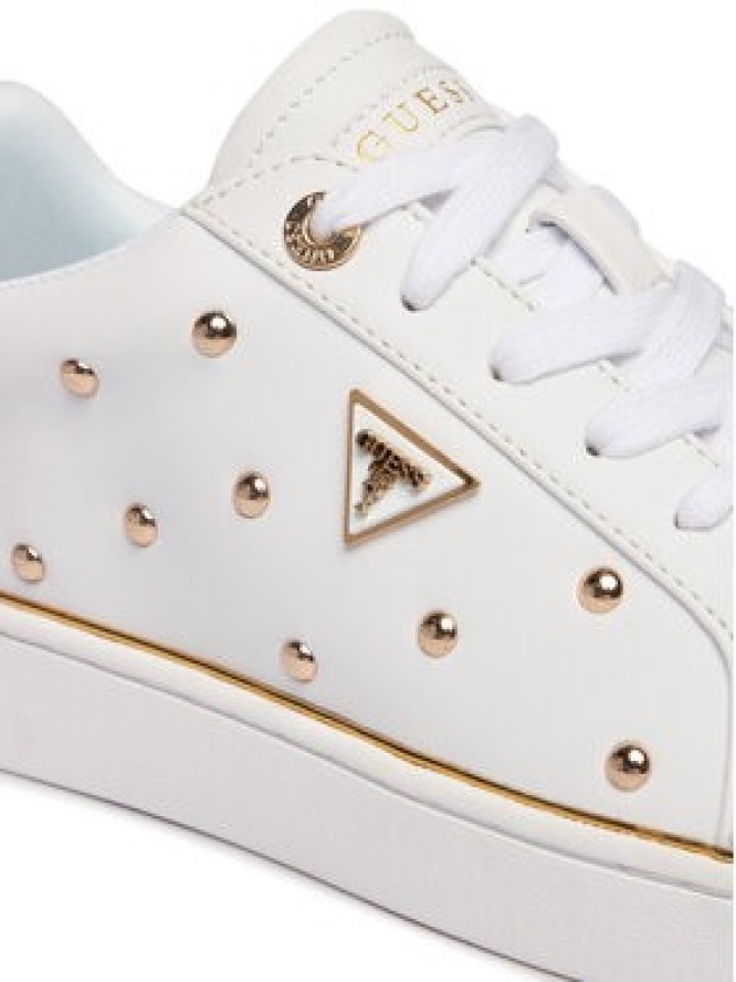 Guess Sneakersy FLPBON ELE12 Biały