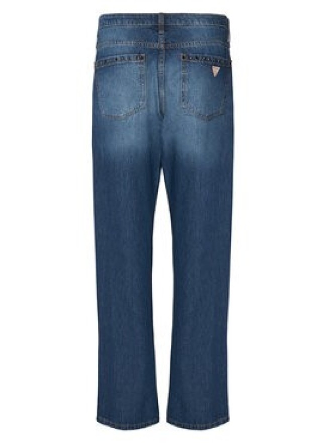 Guess Jeansy W6YA3W D1356 Niebieski Wide Leg