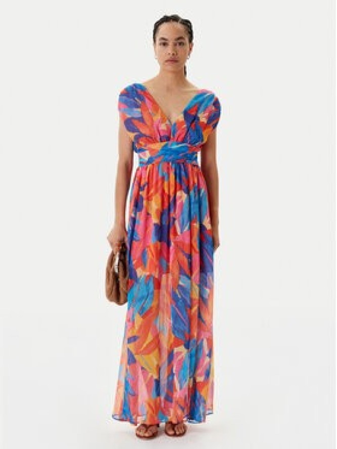 Morgan Sukienka letnia 251-RUPIL.F Kolorowy Loose Fit