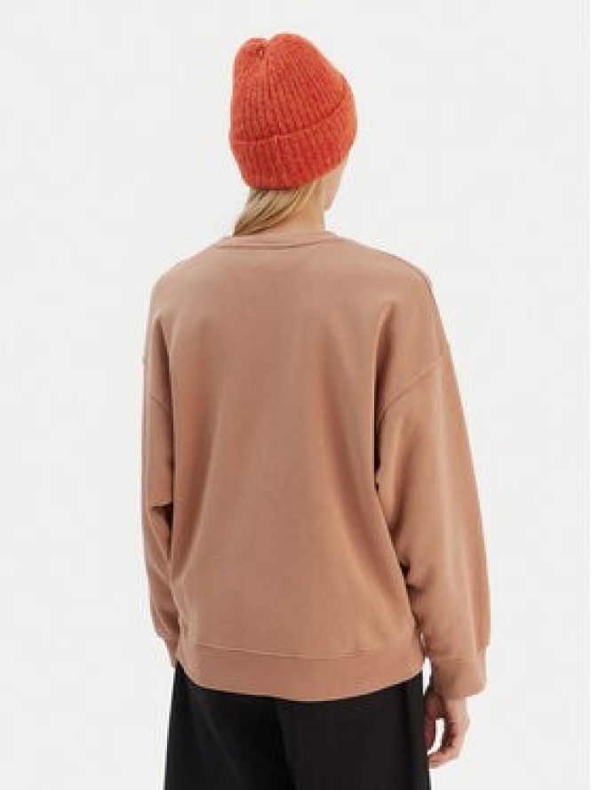 Roxy Bluza ERJFT04874 Brązowy Relaxed Fit