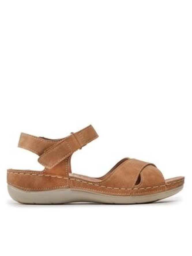 Clara Barson Sandały WSS20580-01 Brązowy