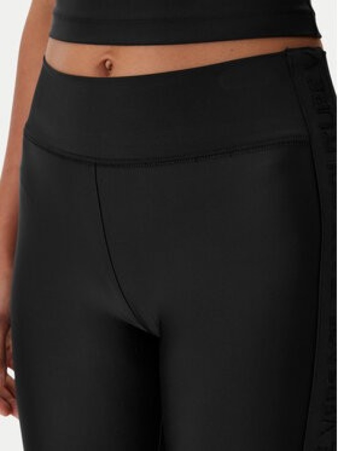 Versace Jeans Couture Legginsy 80HAC114 J0128 Czarny Slim Fit