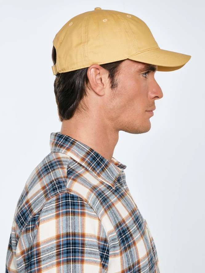 Czapka z daszkiem żółta Julio 201