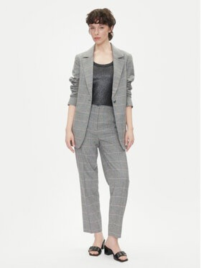 Pepe Jeans Marynarka Flavia PL402503 Szary Regular Fit