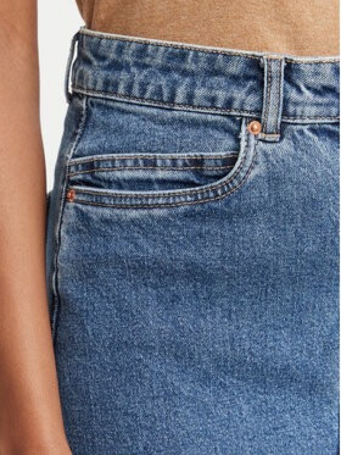 Vero Moda Spódnica jeansowa Veri 10295731 Niebieski Regular Fit