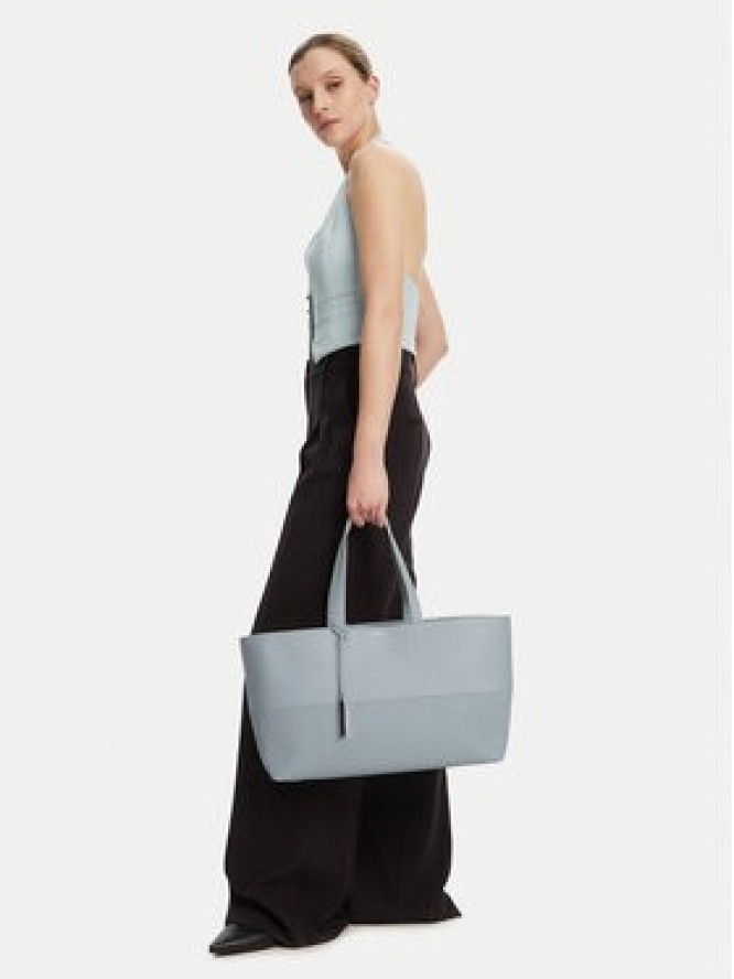 Calvin Klein Torebka Ck Mixmedia Shopper_Mono K60K613166 Szary