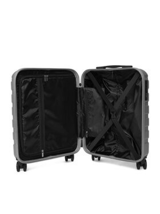 GINO ROSSI Walizka kabinowa CEO-GIN-S-003-05-SILVER Srebrny