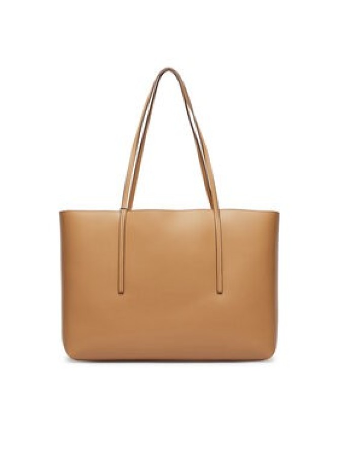 Calvin Klein Torebka Foil Logo Tote LV04F3274G Beżowy