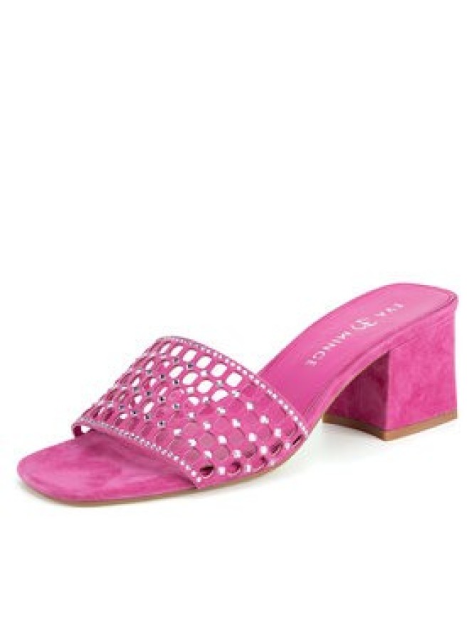 Eva Minge Klapki VERA-1559-2-1 Różowy