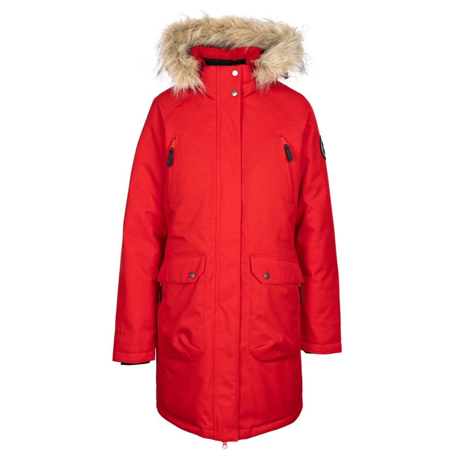 Dlx Dana- Damska kurtka puchowa Dlx Red Marl