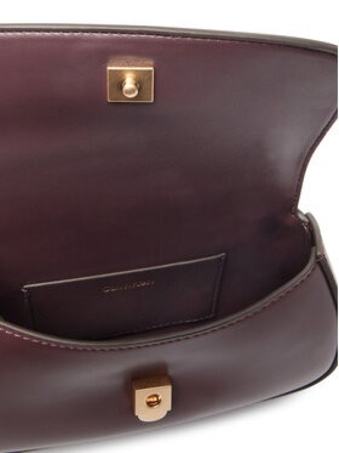 Calvin Klein Torebka LV04F3679G Bordowy