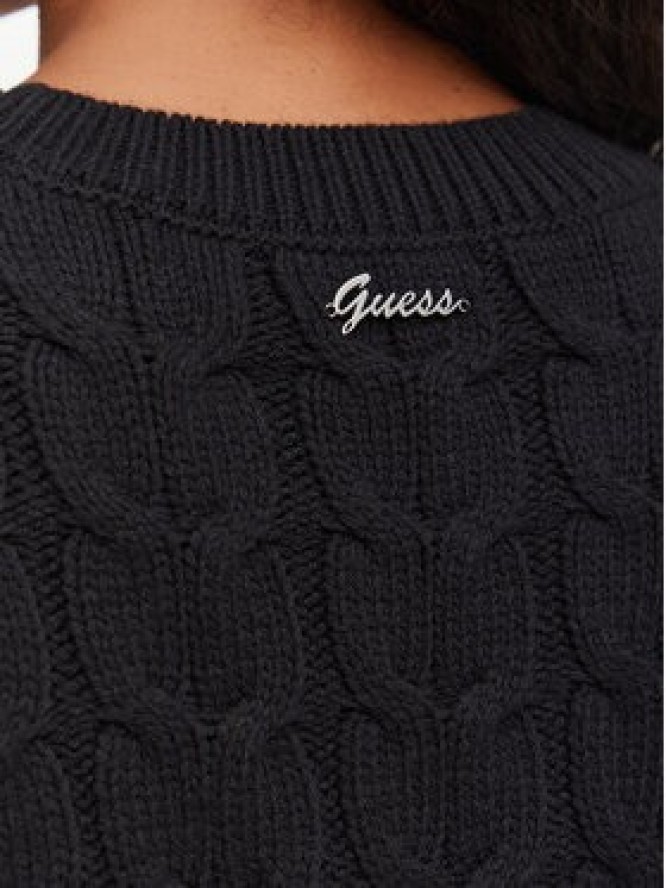 Guess Sweter W6YR21 Z0965 Czarny Regular Fit
