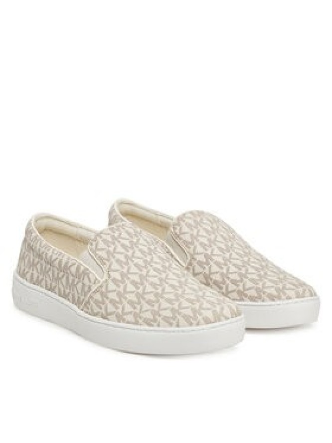 MICHAEL Michael Kors Tenisówki Keaton Slip On 43F7KTFP1B Beżowy