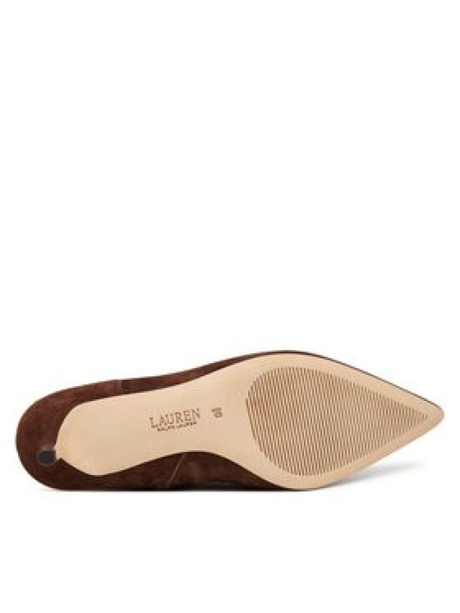 LAUREN RALPH LAUREN Kozaki 802967811004 Brązowy