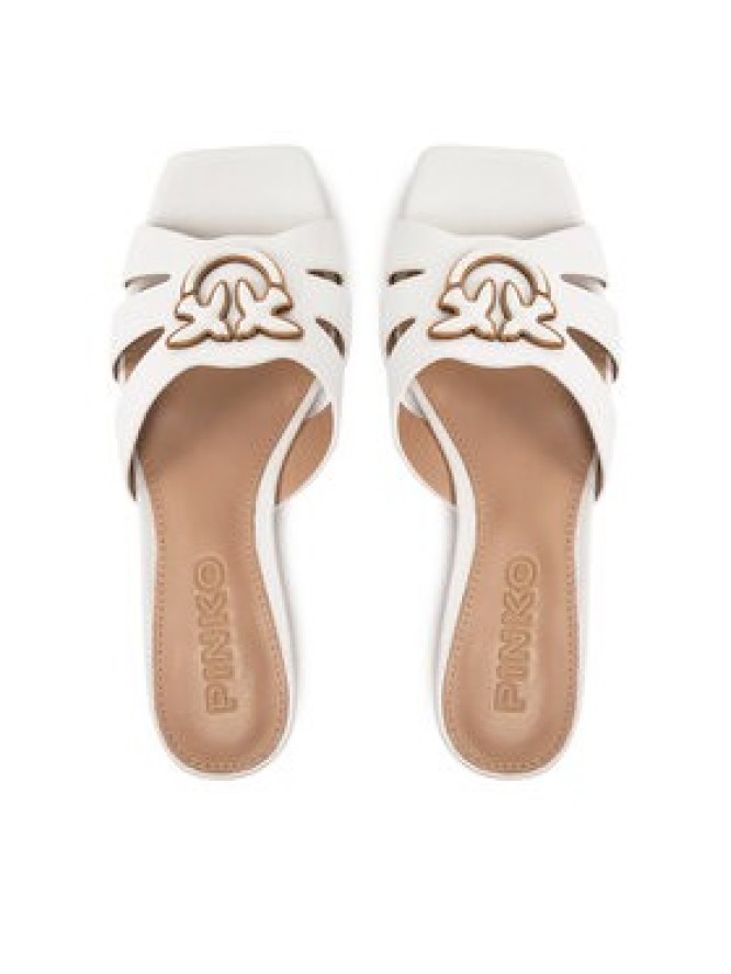 PINKO Klapki Marli 09 SD0313P003 Biały