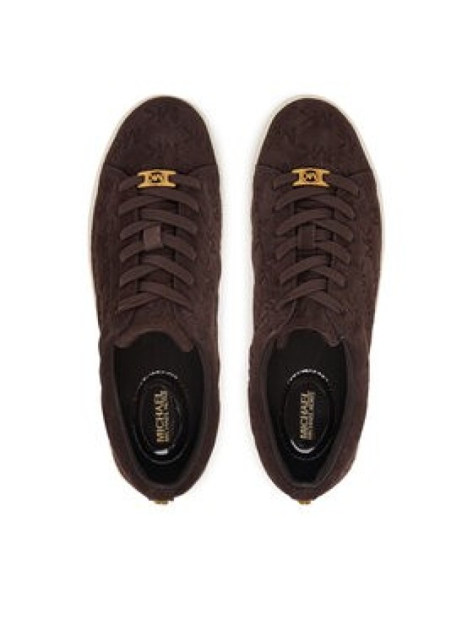 MICHAEL Michael Kors Sneakersy Keaton 43F6KTFS1S Brązowy