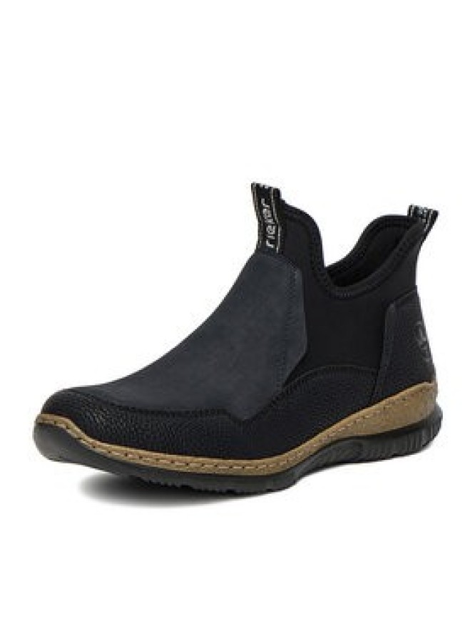 Rieker Półbuty N3275-00 Czarny