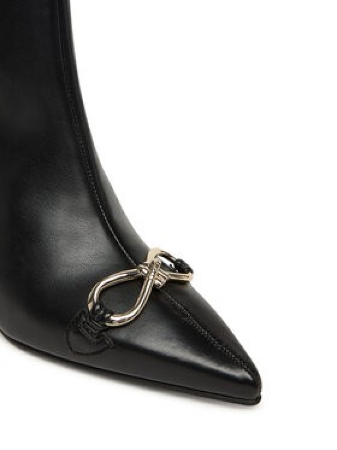 HUGO Botki Katniss 50552728 Czarny