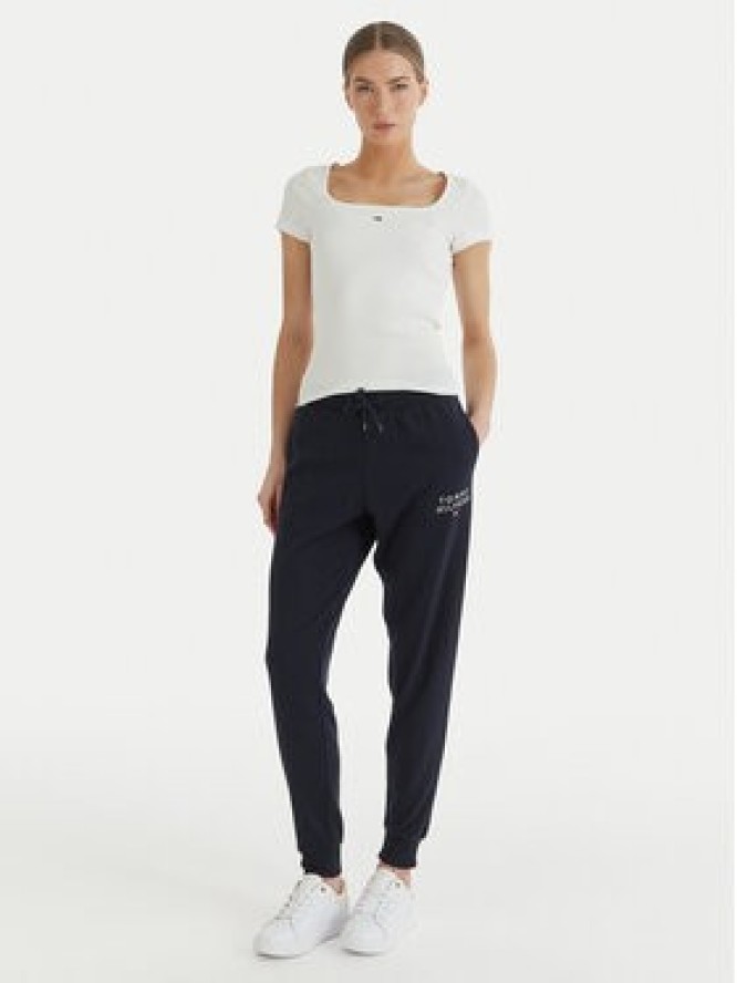 Tommy Hilfiger Spodnie dresowe UW0UW04522 Granatowy Regular Fit