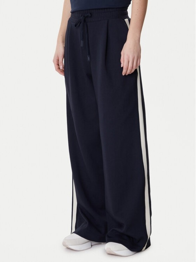Weekend Max Mara Spodnie dresowe Perdoni 2615781051 Granatowy Wide Leg
