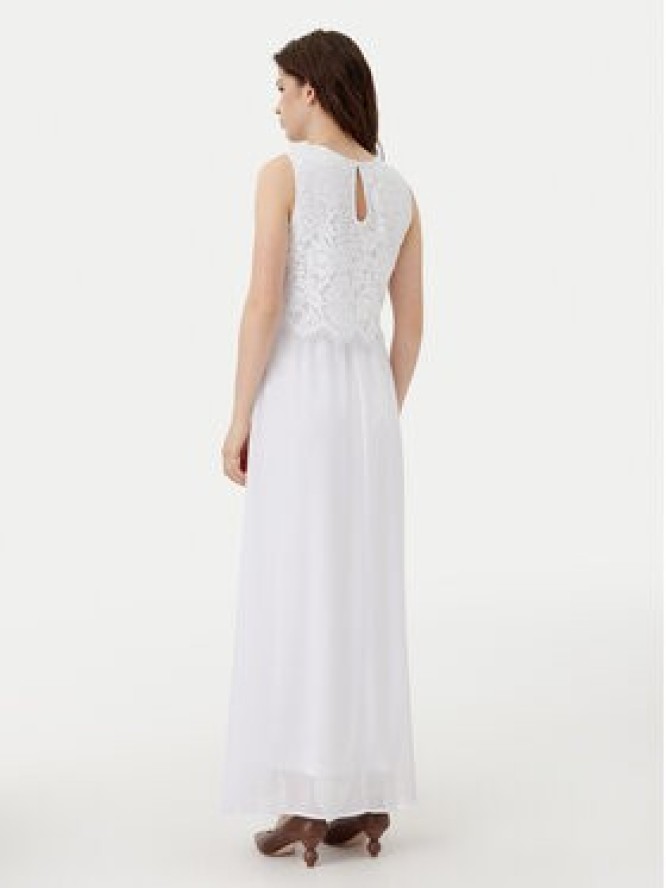 Vila Sukienka koktajlowa Milina 14100341 Biały Regular Fit