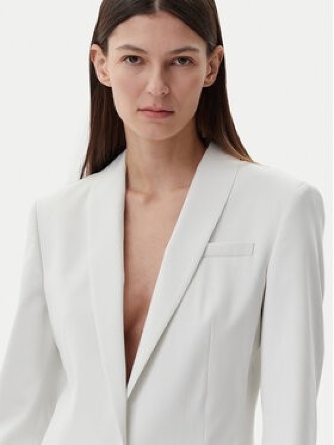 HUGO Marynarka 50537759 Biały Slim Fit