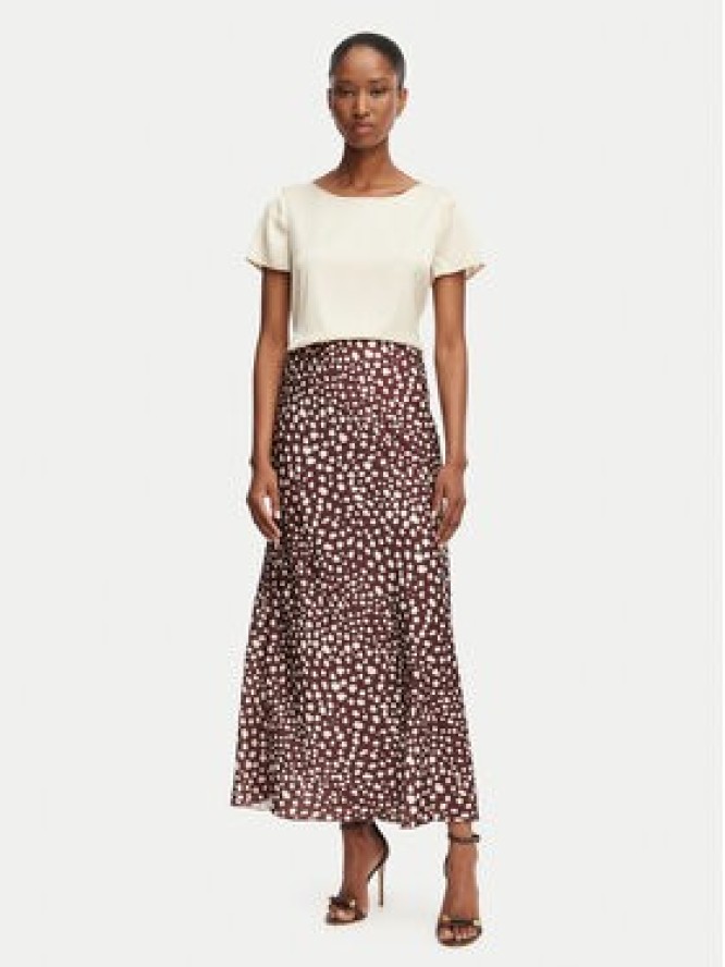Rinascimento Spódnica maxi CFC0129022003 Brązowy Regular Fit