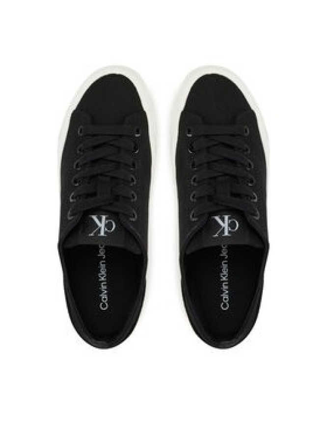 Calvin Klein Jeans Tenisówki Vulc Flatform Low Cv Mg YW0YW01763 Czarny
