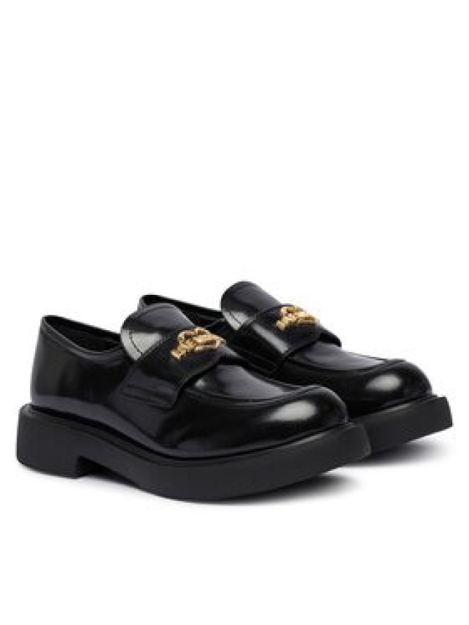 LOVE MOSCHINO Loafersy JA10404G0NJD0000 Czarny