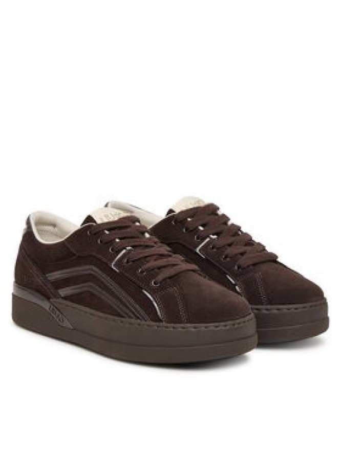 Liu Jo Sneakersy Lena 02 BF6027 PX245 Brązowy