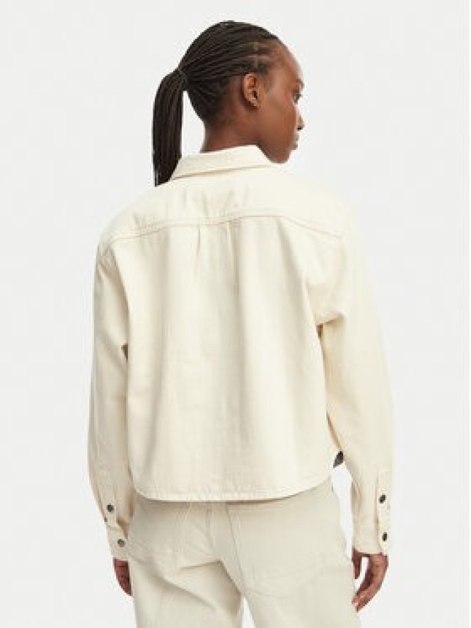 G-Star Raw Kurtka jeansowa D29107-E362 Kremowy Relaxed Fit