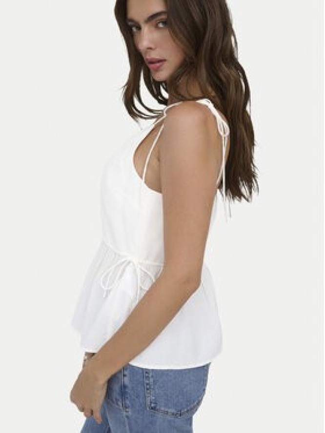 ONLY Top Nele 15370325 Biały Regular Fit