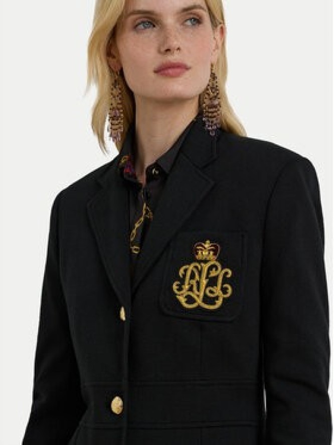 LAUREN RALPH LAUREN Marynarka 200980022001 Czarny Slim Fit