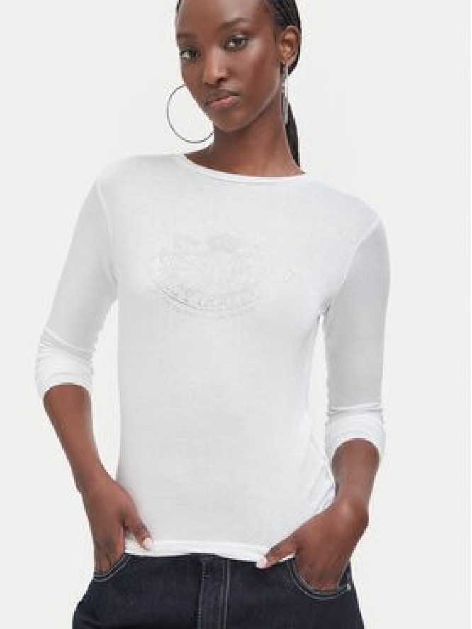 Juicy Couture Bluzka JCWCT226328 Biały Regular Fit