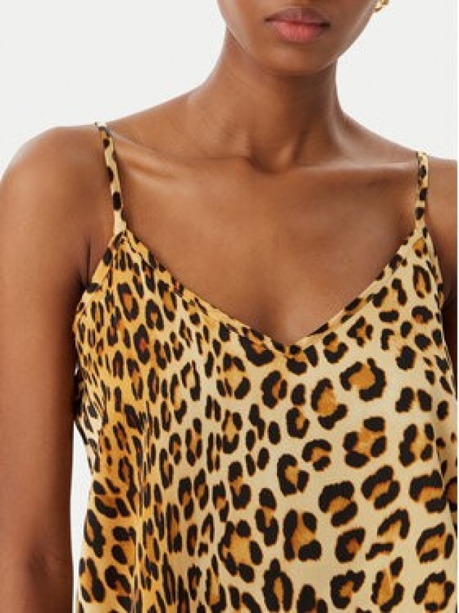 LOLA CASADEMUNT Top LS2615011 Brązowy Regular Fit