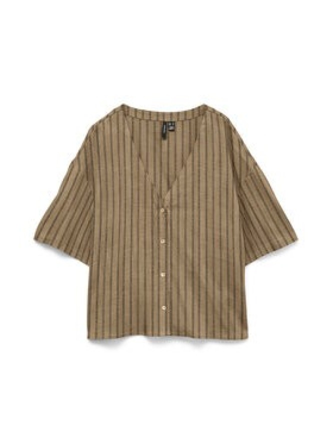 Vero Moda Koszula Rosie 10346914 Brązowy jasny Loose Fit