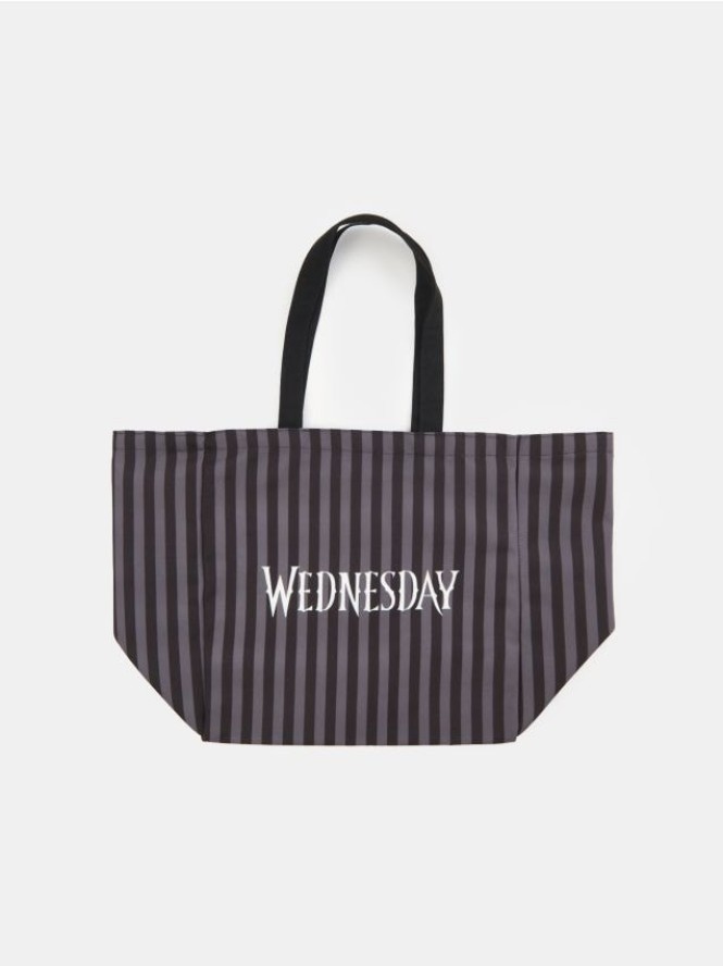 Torba na zakupy Wednesday - czarny